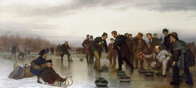 Curling: A Scottish Game at Central Park by John George Brown